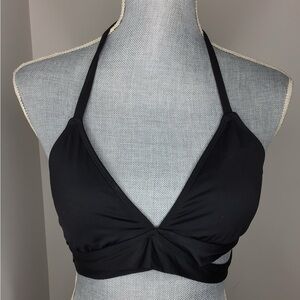 MOSSIMO BLACK BATHING SUIT TOP